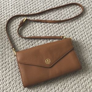 Tory Burch Leather Cross Body Bag / Clutch